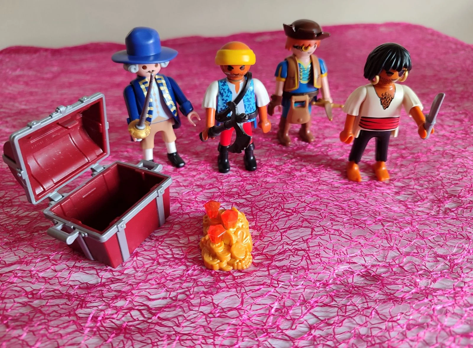 Lote Playmobil piratas - oficial de marina - Darío – photo 2